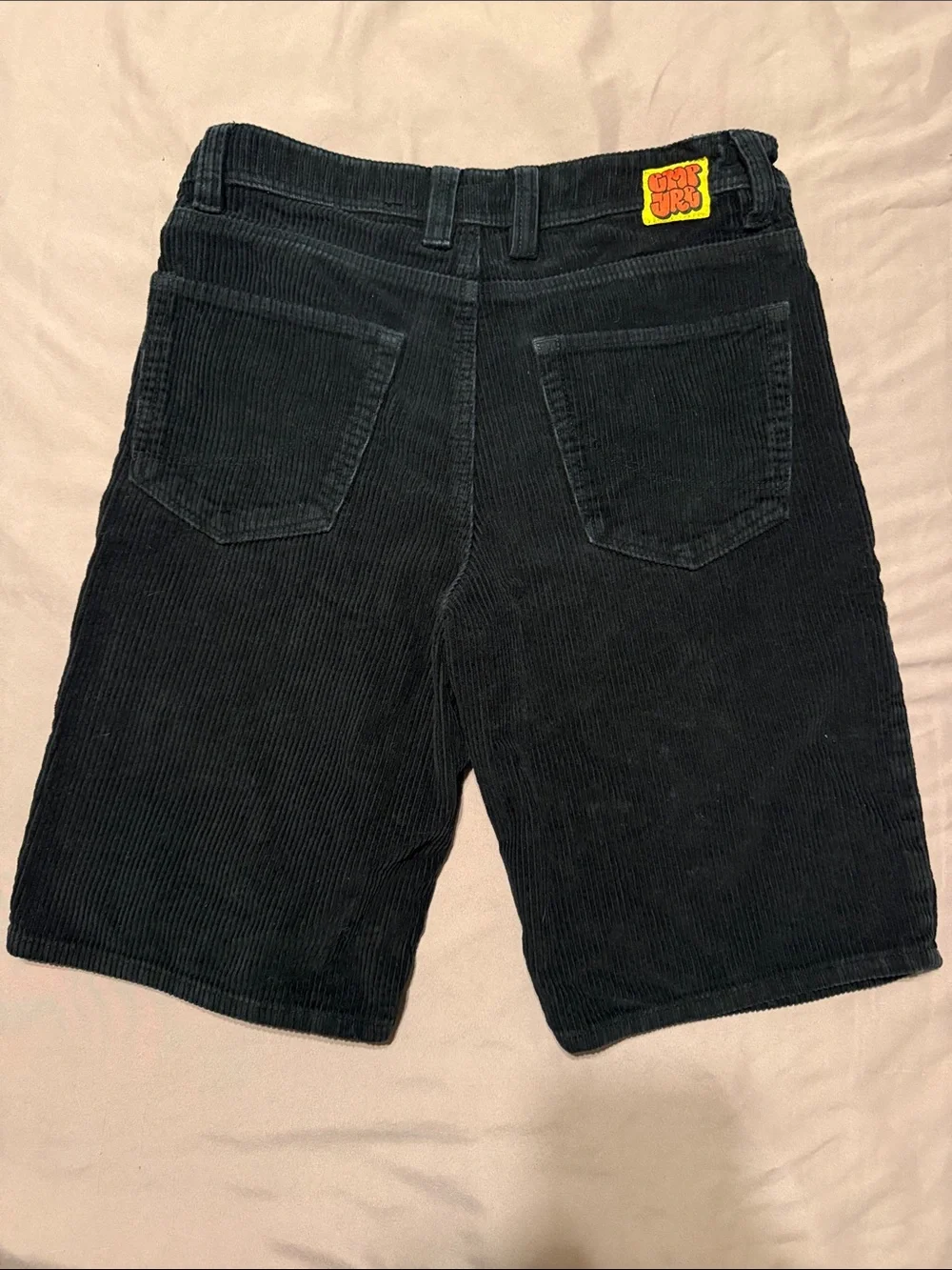 Empyre Black Corduroy Men’s Shorts 27